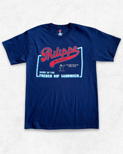 Camiseta American Vintage Philippe The Original Azul Marino M