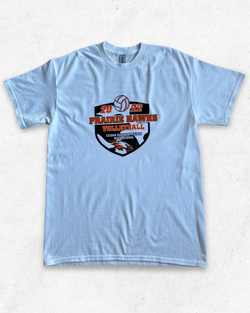 Camiseta American Vintage Prairie Hawks Volleyball Blanco M