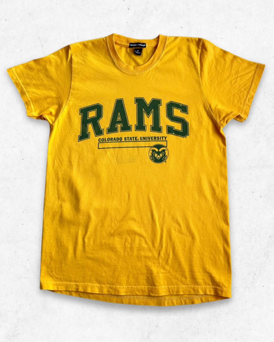 Camiseta American Vintage Rams Colorado Amarillo S