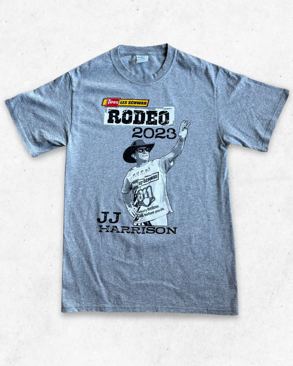 Camiseta American Vintage Rodeo 2023 JJ Harrison Gris S