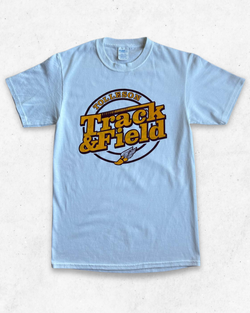 Camiseta American Vintage Track & Field Blanco S