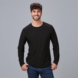 Camiseta antimanchas hombre negro o blanco