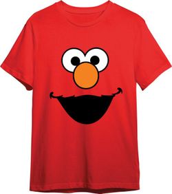 Camiseta Barrio Sesamo Elmo Rojo T