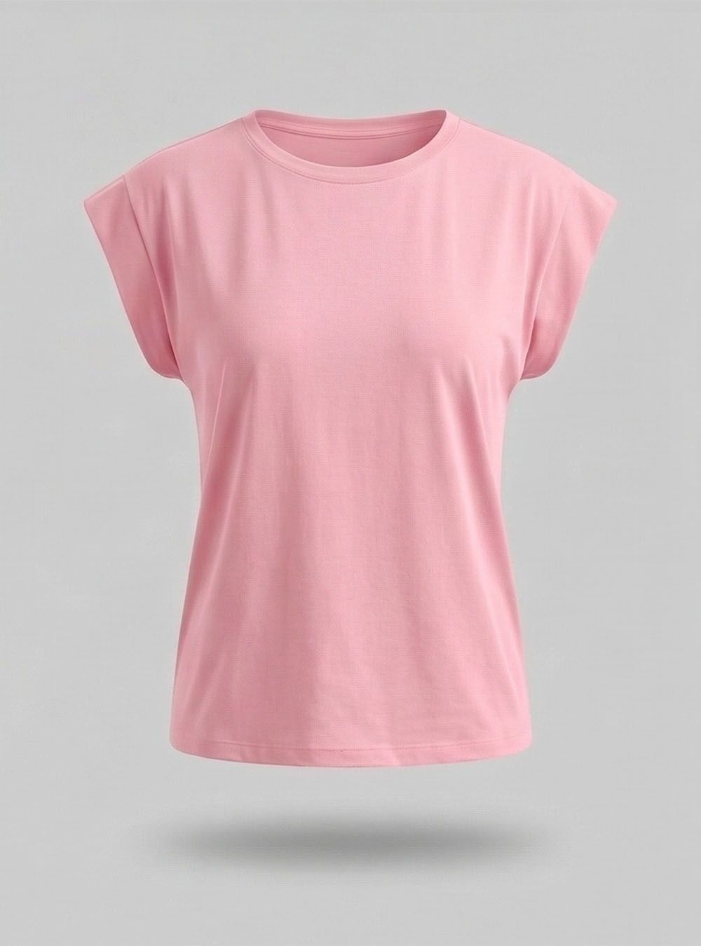 Camiseta básica rosa