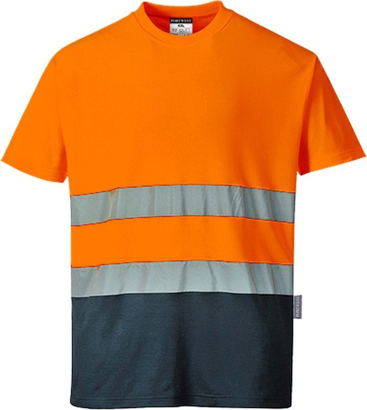 Camiseta bicolor Cotton Comfort