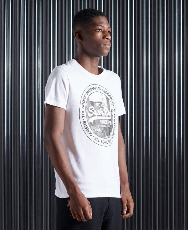 Camiseta con fotografía New York Superdry Optic