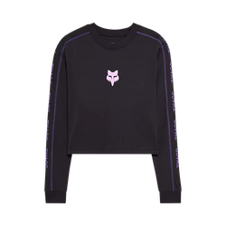 Camiseta Cropped Fox Phantom de Mujer 👕🦊 | Manga Larga y Estilo Urbano