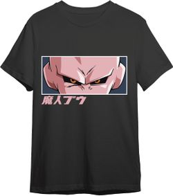 Camiseta Dbz Buu Eyes Negro T