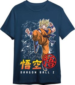 Camiseta Dbz Goku Super Saiyan Denim T