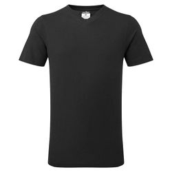 Camiseta de algodón con cuello en V