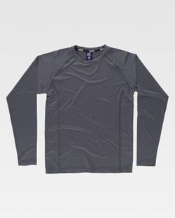 Camiseta de manga larga Color Negro