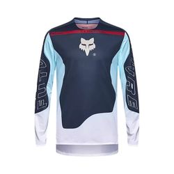 🚴‍♂️ Camiseta de Manga Larga Fox Flexair Elevated – Ligereza, Comodidad y Rendimiento para Ciclistas Azul Medianoche 🌌