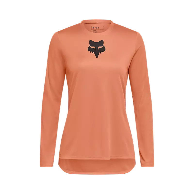 🚵‍♀️👕 Camiseta de Manga Larga FOX Ranger Head para Mujer – Comodidad y Rendimiento en Cada Ruta 🌿