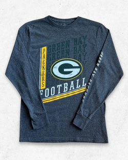 Camiseta de Manga Larga NFL Green Bay Packers Gris S