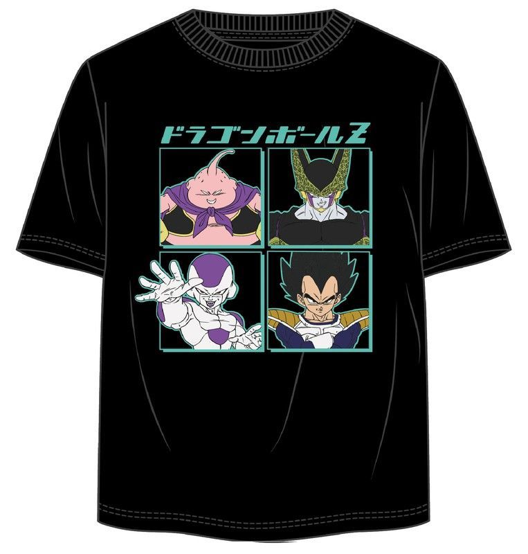 CAMISETA DRAGON BALL 4 VILLAINS JAPAN