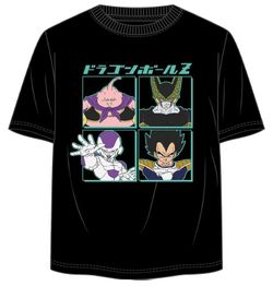 CAMISETA DRAGON BALL 4 VILLAINS JAPAN