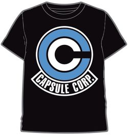 CAMISETA DRAGON BALL CAPSULE CORP LOGO