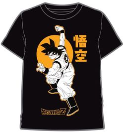 CAMISETA DRAGON BALL POSICIÓN NEGRO