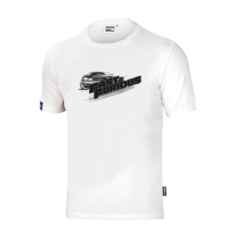 CAMISETA EDICION ESPECIAL  FAST&FURIOUS BLANCA