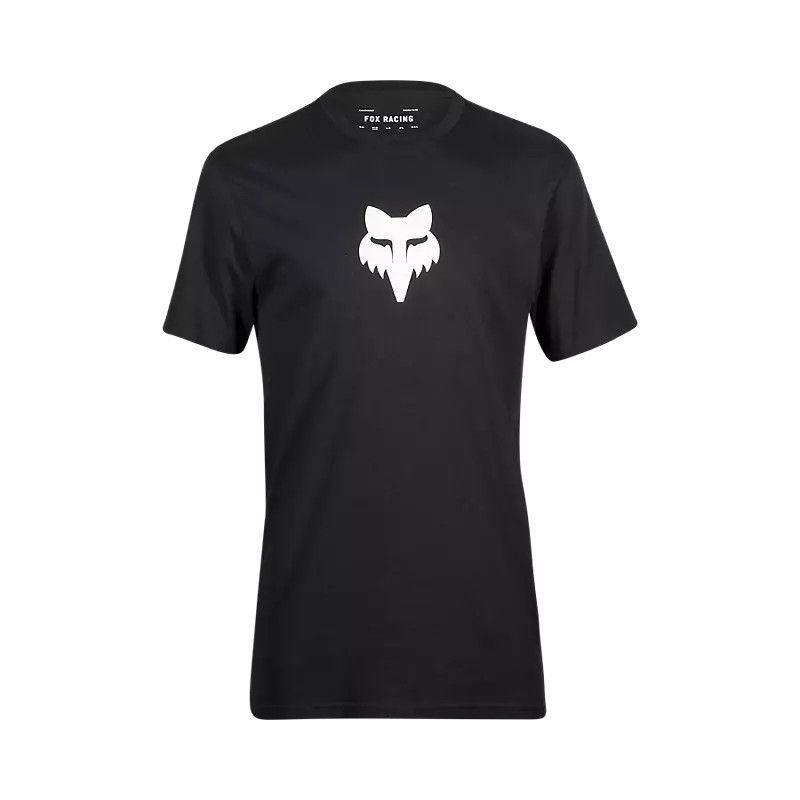 🦊🔥 Camiseta Fox Premium Fox Head | Estilo y Comodidad en Cada Aventura  Negra