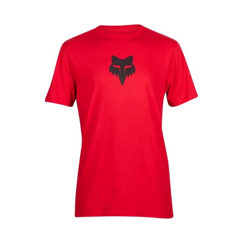 Camiseta Fox Premium Fox Head | Estilo y Comodidad en Cada Aventura 🦊 Rojo fuego