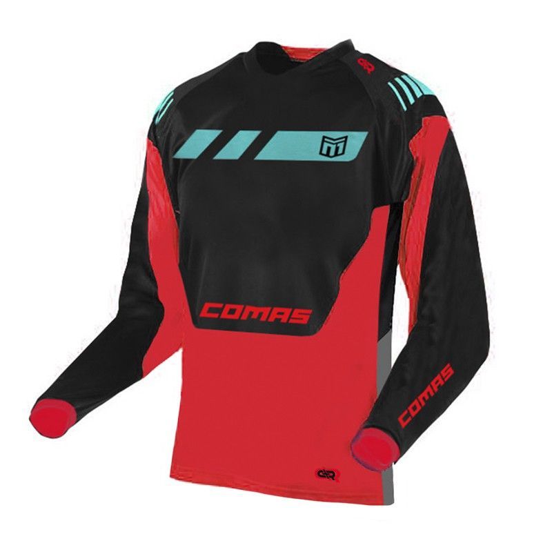 Camiseta Larga Race Series Rojo