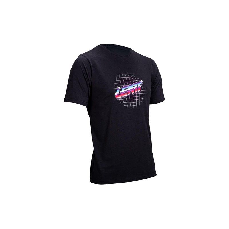 Camiseta Leatt Core Negra – Estilo Deportivo, Confort Diario y Actitud Todo Terreno