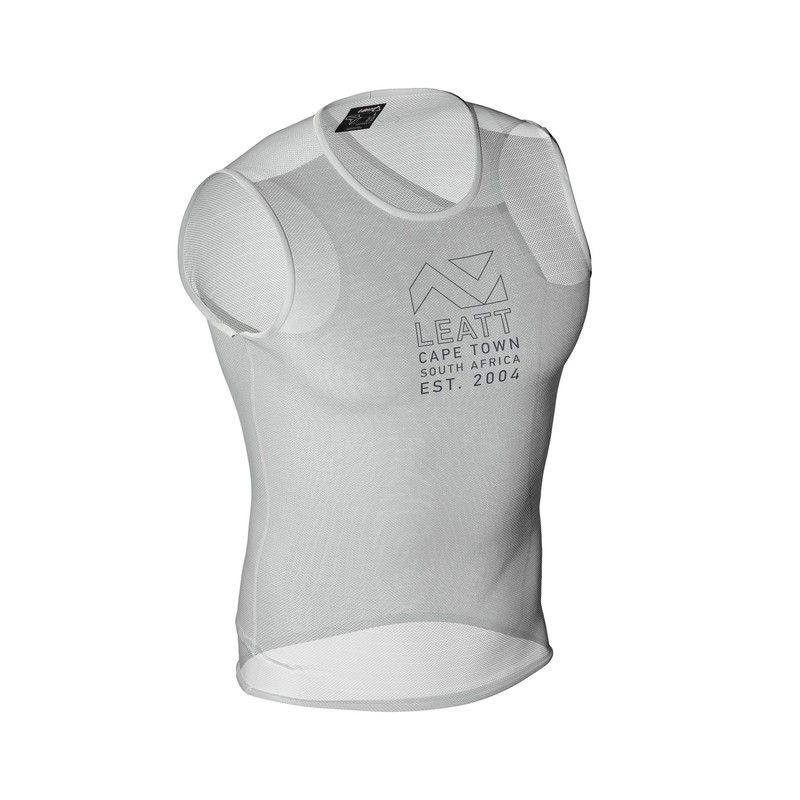 Camiseta Leatt Interior sin Mangas Blanco | Comodidad, Transpirabilidad y Rendimiento para Ciclistas