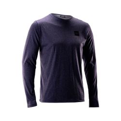 💙🌌 Camiseta Leatt MTB Gravity 3.0 Manga Larga Azul Galaxy – Rendimiento estelar sobre el trail 🚵‍♀️✨