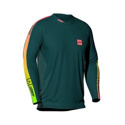 🌲🚵‍♂️ Camiseta Leatt MTB Gravity 4.0 Manga Larga Jr Verde Spruce – Protección, confort y estilo para jóvenes riders ⚡💚