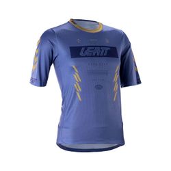 🌌🚵‍♀️ Camiseta Leatt MTB Gravity 4.0 Mujer Azul Cosmic – Estilo, rendimiento y libertad en cada bajada ⚡💙