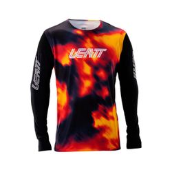 🔴🔥 Camiseta Leatt MTB Gravity 8.0 Rojo Heatmap – Potencia, estilo y rendimiento sin límites 🚵‍♂️💨