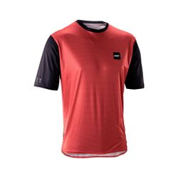 🔴🚵‍♂️ Camiseta Leatt MTB Trail 3.0 Rojo Dusty | Estilo y confort en cada ruta 🌄✨