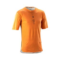 💛🚵‍♂️ Camiseta Leatt MTB Trail 4.0 Amarillo Lager | Comodidad y estilo en tus rutas 🌄✨