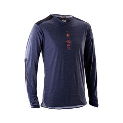 💙🚵‍♂️ Camiseta Leatt MTB Trail 4.0 Manga Larga Azul Galaxy | Rendimiento y estilo en tus rutas 🌄✨