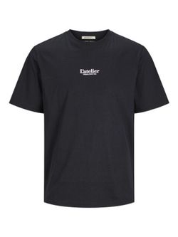 Camiseta m/c con back print L'Atelier Jack & Jones Black