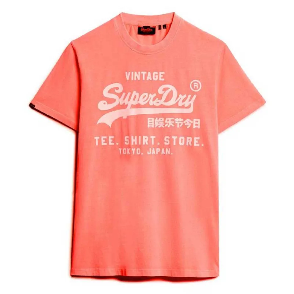 Camiseta m/c con letras branding Superdry Hyper Fire