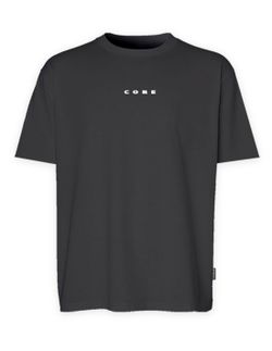 Camiseta m/c con letras Core Jack & Jones Black