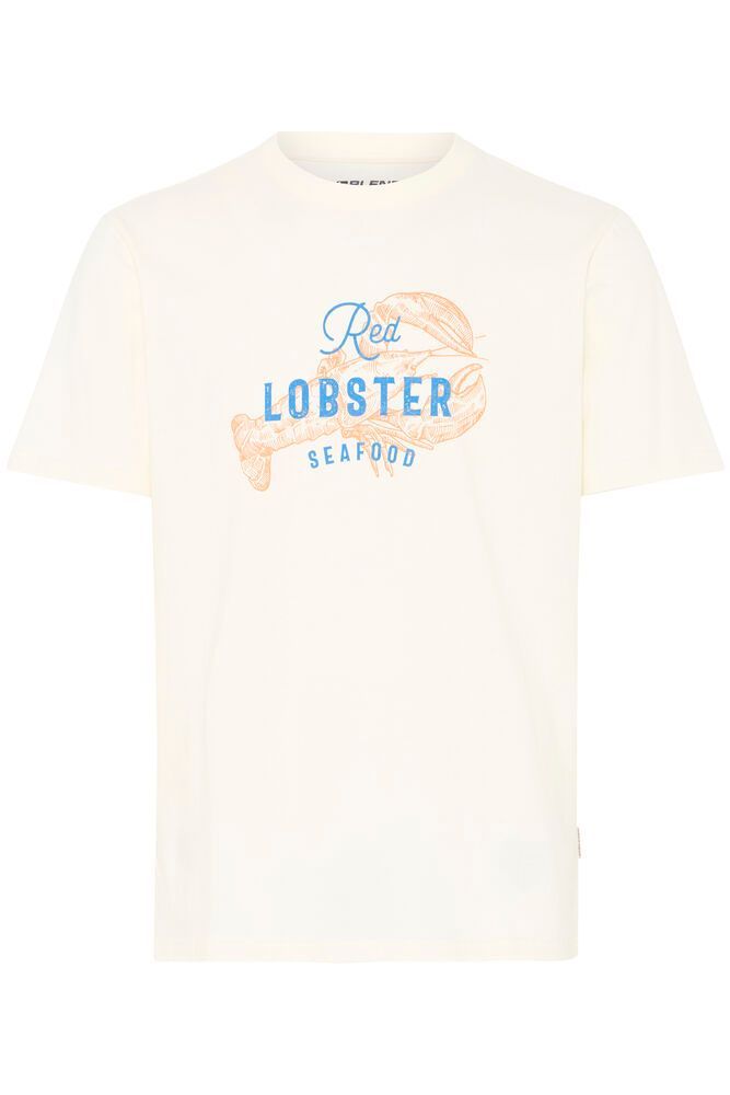 Camiseta m/c con print Lobster Blend Of America Beige