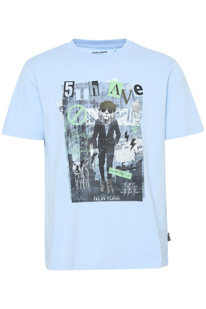 Camiseta m/c con print multicolor Blend Of America Blue