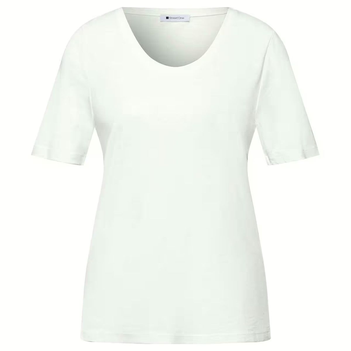 Camiseta m/c lisa Street One Off White