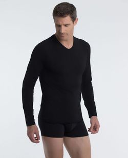 Camiseta m/l c/V X-Temp A040Y Abanderado