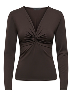 Camiseta m/l con nudo Only Chocolate