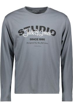Camiseta m/l J&J Studio Jack & Jones Storm Grey