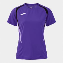 Camiseta Manga Corta Championship 20 Violeta Negro