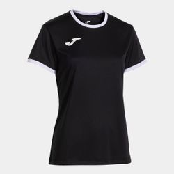 Camiseta Manga Corta Combi Premium Negro Blanco