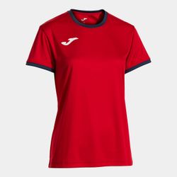 Camiseta Manga Corta Combi Premium Rojo Dark Navy