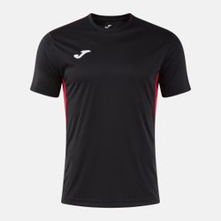 Camiseta Manga Corta Winner Iv Negro Rojo