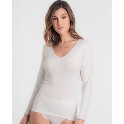 Camiseta manga larga mujer p01bt termal classic  playtex princesa