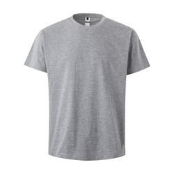 Camiseta Mango Corta Color Gris T/L